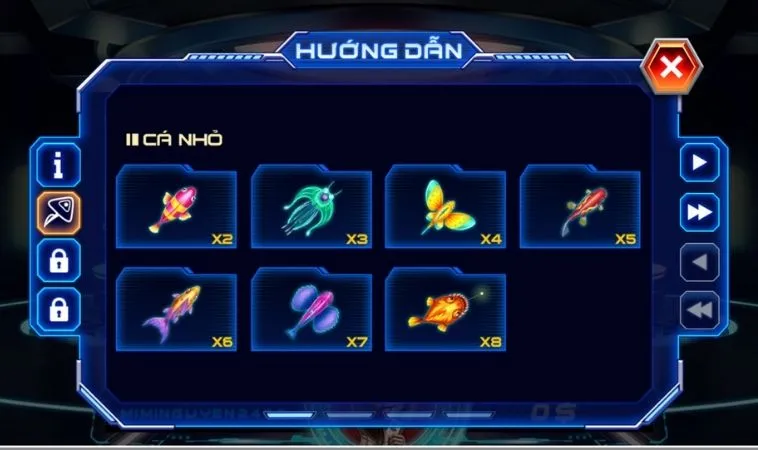 Hướng dẫn chơi Bắn Cá Men In Black 88FC