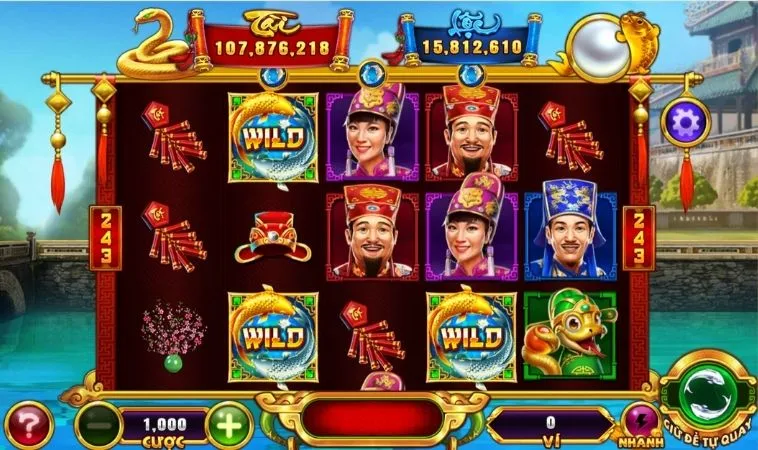 Các biểu tượng trong game Nổ Hũ Táo Quân 88FC