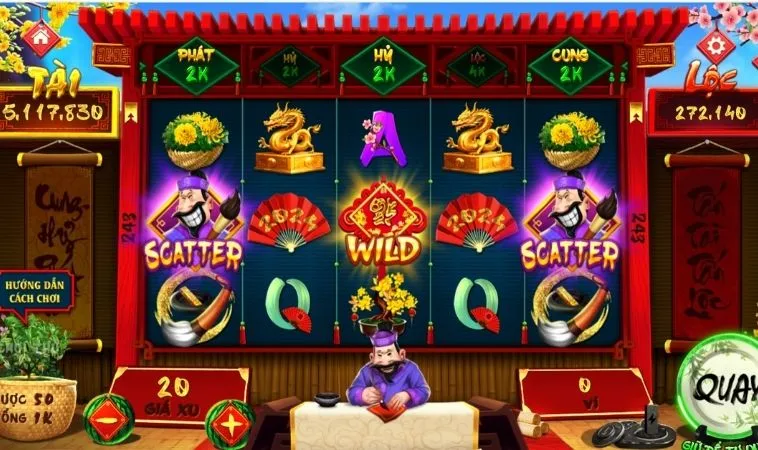 Các biểu tượng trong game Nổ Hũ Ông Đồ 88FC